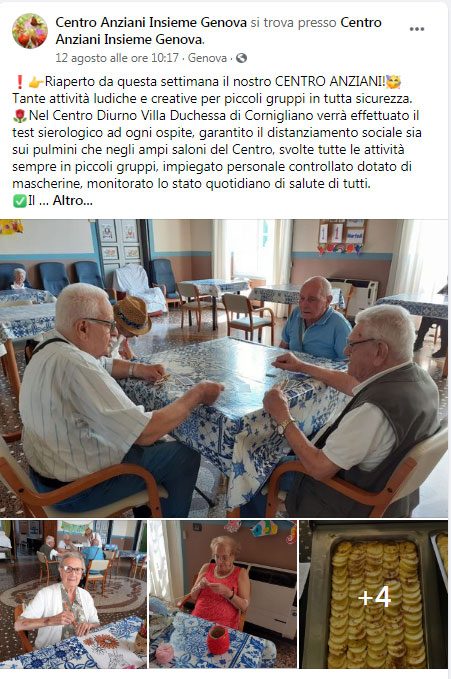 Campagna Facebook Genova