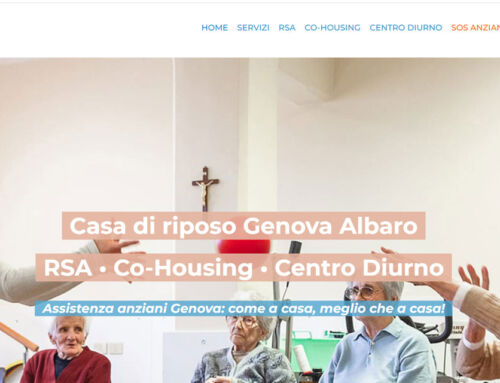 Sito Web Casa di riposo Genova Don Guanella